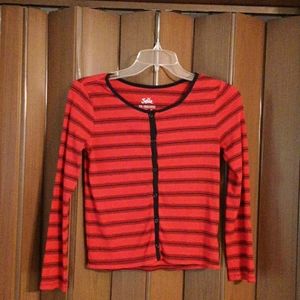 Justice Girls Botton Down Top Size 12